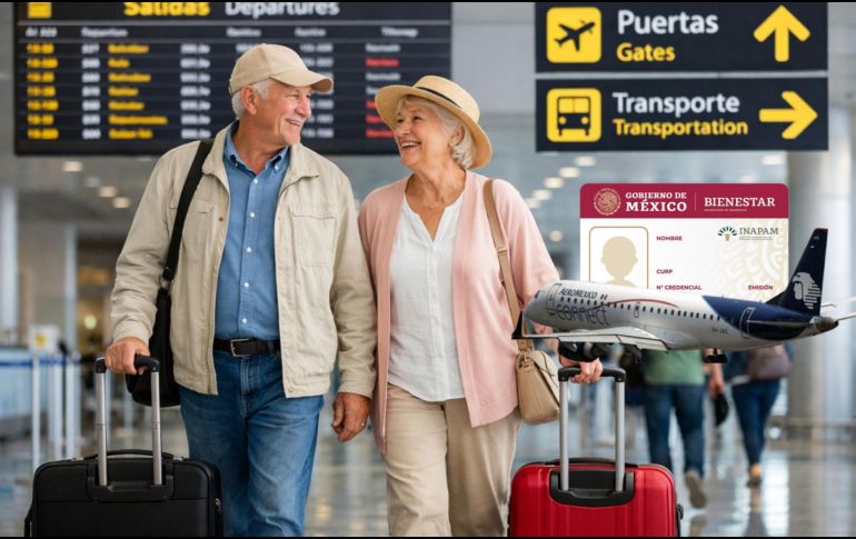 Con este convenio, Aeroméxico y el INAPAM fortalecen las alternativas de movilidad para las personas adultas mayores. ESPECIAL