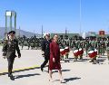 La Presidenta Claudia Sheinbaum Pardo destacó que las Fuerzas Armadas constituyen hoy un pilar para que el país preserve su autodeterminación frente a presiones externas y a los desafíos del contexto internacional. CORTESÍA