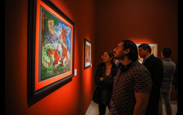 La muestra reúne obras de Rivera, Orozco y Siqueiros y amplía acervo universitario. EL INFORMADOR/J.ACOSTA