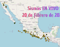 EN VIVO | Sismos en México | Viernes 20 de febrero. ESPECIAL / SSN