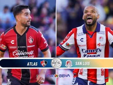 Atlas y San Luis se enfrentan en el Estadio Jalisco este sábado. ESPECIAL / IMAGO7 y CANVA