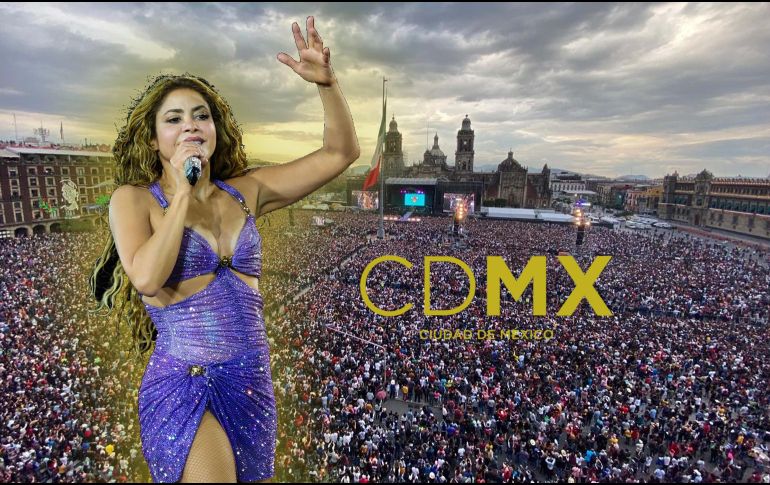 Esto es todo lo que debes de saber sobre el concierto gratuito de Shakira en el Zócalo de la Ciudad de México. SUN / EL INFORMADOR /ARCHIVO