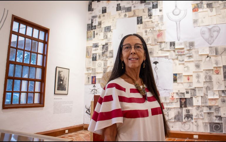 La exposición invita al visitante a recorrer un itinerario sensorial que dialoga con distintos niveles de la consciencia. CORTESÍA