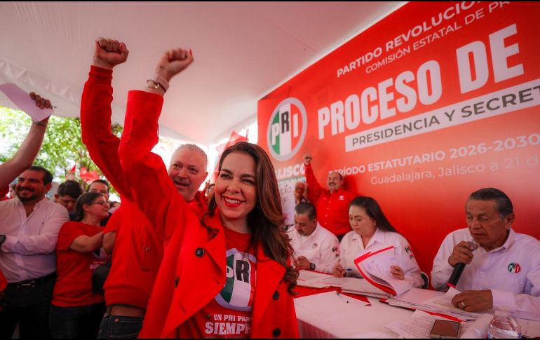 Además de la reelección de Haro, Aurelio Fonseca fue elegido como secretario general del partido. EL INFORMADOR / A. Navarro