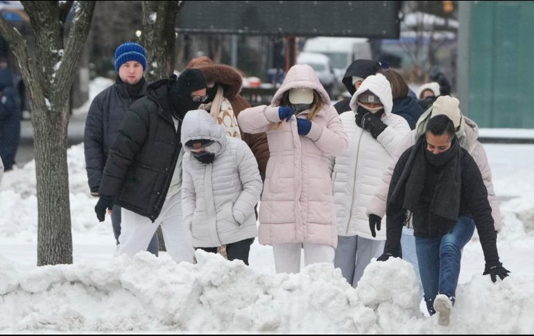 Meteorólogos alertan que la tormenta impactará con nieve y lluvia a la costa este de la Unión Americana. AP/S. Wenig