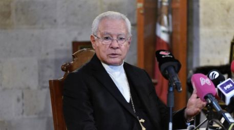 José Francisco instó a la Virgen de Zapopan para que pacifique la ciudad y tranquilice a los fieles católicos y sus comunidades. EL INFORMADOR/ARCHIVO