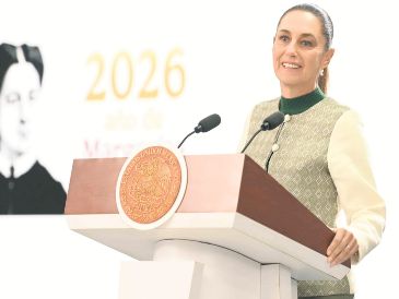 La Presidenta solicitó a la población reportar cualquier bloqueo o acto de violencia ante las autoridades. EL UNIVERSAL