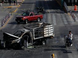 Incertidumbre vial se hace presente en el interior del estado tras los hechos violentos presenciados el día de ayer. EFE/ Archivo