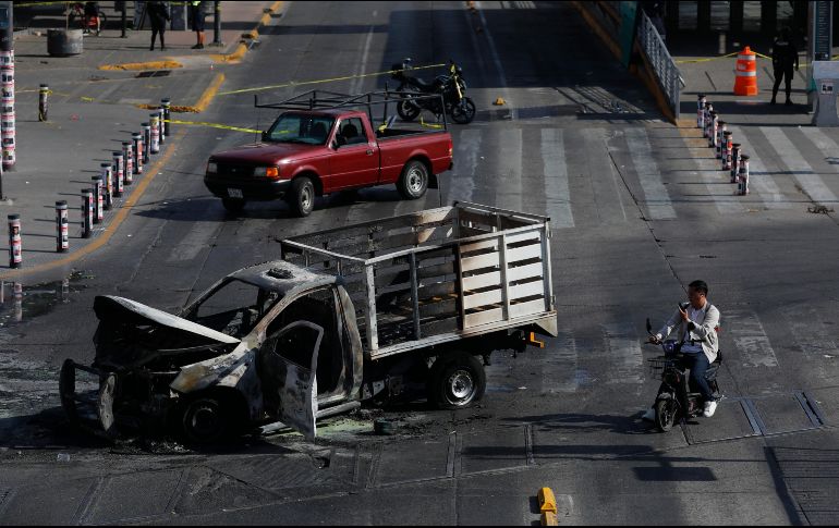 Incertidumbre vial se hace presente en el interior del estado tras los hechos violentos presenciados el día de ayer. EFE/ Archivo