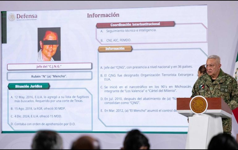 El Secretario de la Defensa Nacional, Ricardo Trevilla, expuso que parte del fortalecimiento de la relación con EU influyo en la localización de 