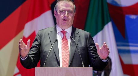 Ebrard presentó InnovaFest 2026 como una estrategia para “conectar” el ecosistema de innovación del país. EFE/I. Esquivel