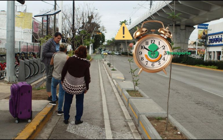 Diversas rutas del transporte público presentan retrasos esta mañana de martes 24 de febrero. EL INFORMADOR / ARCHIVO