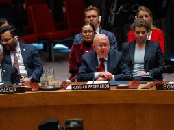 Vasily Nebenzya, representante Permanente de Rusia ante las Naciones Unidas (ONU). EFE/Olga Fedorova