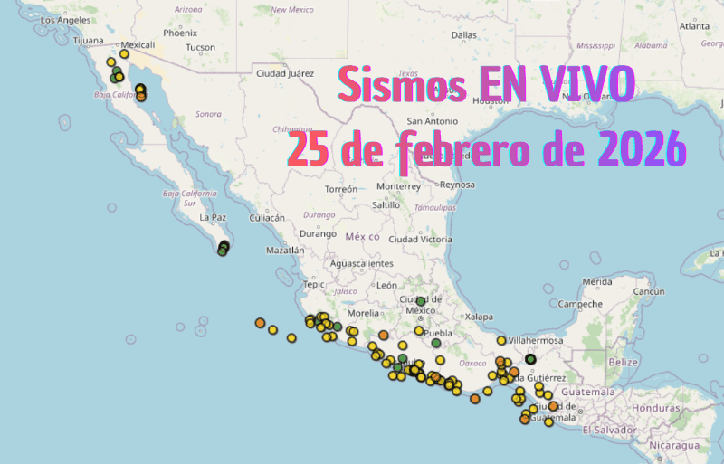Monitoreo EN VIVO de los temblores en México. ESPECIAL / SSN &nbsp;