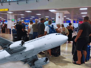 Varias aerolíneas habilitaron mostradores adicionales y priorizaron conexiones internacionales en Puerto Vallarta, tras la violencia por la caída de "El Mencho". SUN / ARCHIVO