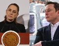 Sheinbaum rechazó las acusaciones y defendió el desempeño de su Gobierno y de las Fuerzas Armadas, a la espera de saber si emprenderá acciones legales contra Musk. AP / Ginette Riquelme / AFP / ARCHIVO
