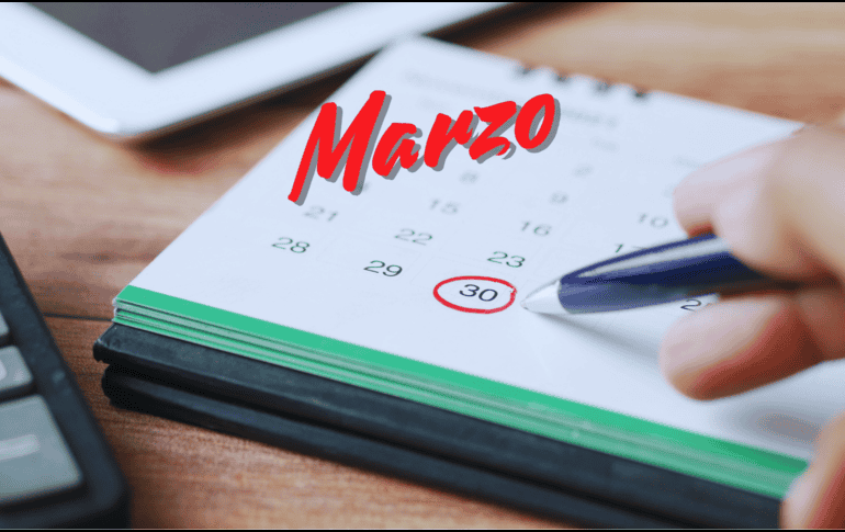 Faltan pocos días para que arranque el tercer mes del año: marzo. ESPECIAL / CANVA