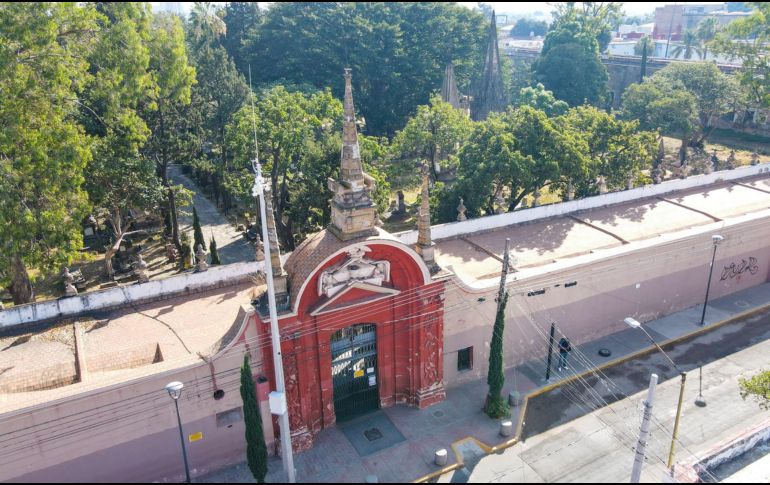 Más allá de sus conocidas leyendas e historia, el Panteón de Belén es uno de los lugares más bellos arquitectónicamente en Guadalajara. EL INFORMADOR / ARCHIVO