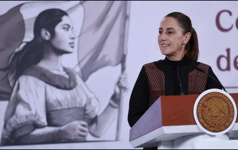 La Mandataria subrayó la importancia de difundir que la situación excepcional vivida el domingo ya se está regularizando. SUN/F. Rojas