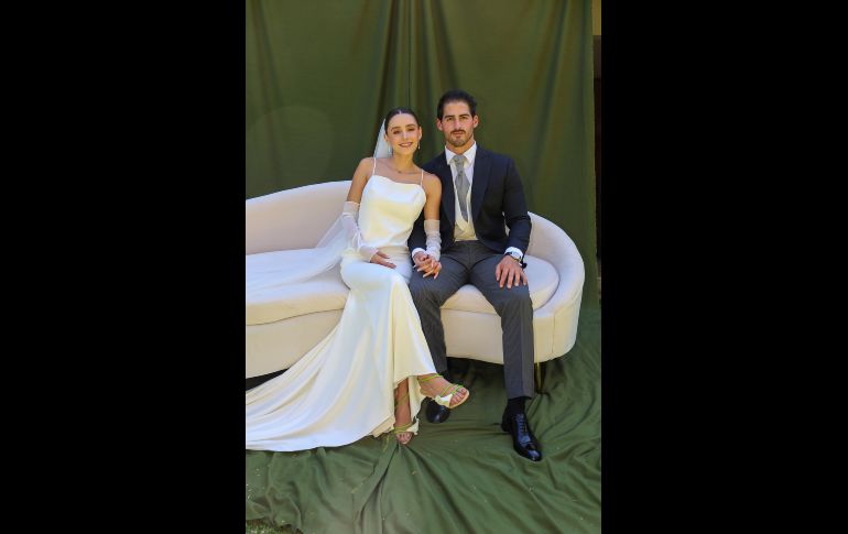 María Gradilla  y Juan Manuel. GENTE BIEN JALISCO /  E. Escamilla