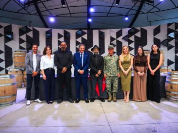 El Gobierno de Zapopan, realizó la entrega de 48 barricas a igual número de creadoras y creadores del municipio, quienes desarrollarán intervenciones plásticas bajo una línea conceptual definida. EL INFORMADOR / J. Acosta