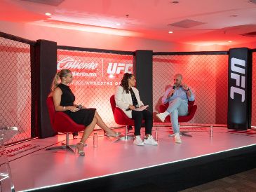Como socio presentador de la UFC, Caliente.mx aparecerá de forma destacada en todas las actividades oficiales. ESPECIAL/Caliente.mx