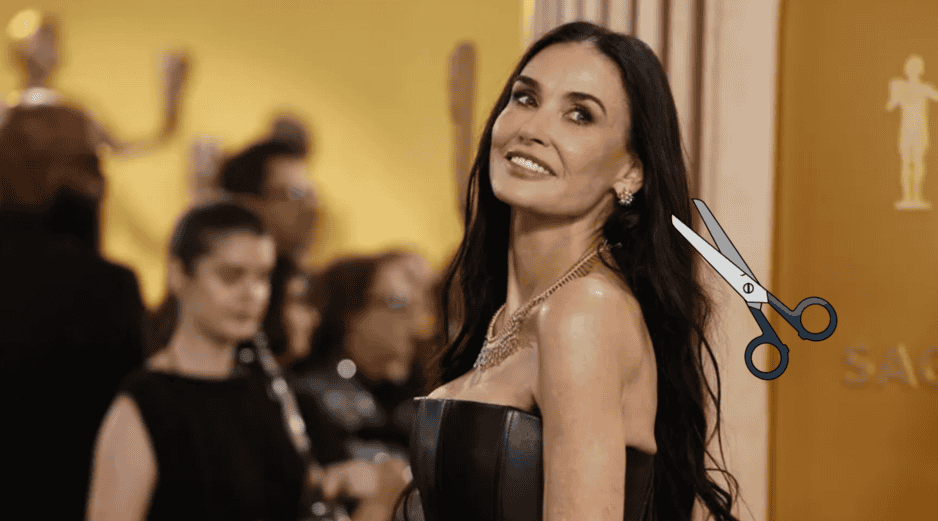 La actriz posó para Gucci luciendo su nuevo look. EFE / ARCHIVO