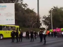 Manifestantes exigen liberar a joven detenido por hechos violentos en Guadalajara. ESPECIAL