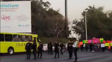 Manifestantes exigen liberar a joven detenido por hechos violentos en Guadalajara. ESPECIAL