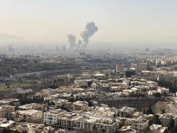 Israel y Estados Unidos lanzaron ataques contra Irán, que ha respondido con el lanzamiento de misiles y drones contra bases militares estadounidenses situadas en Baréin, Catar y Emiratos Árabes Unidos, y centros militares en territorio israelí. EFE/ Mehrnews