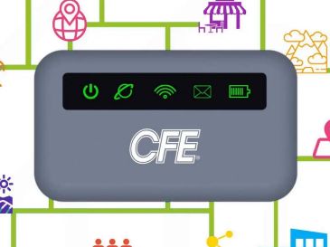 El módem inalámbrico de la CFE garantiza conexión a internet donde sea que estés desde 150 pesos. ESPECIAL / CFE