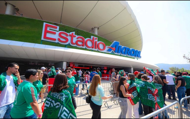 La experiencia permitirá a los aficionados que visiten la exhibición en el Estadio AKRON sumergirse en la atmósfera de una Copa del Mundo. EL INFORMADOR / A. Navarro