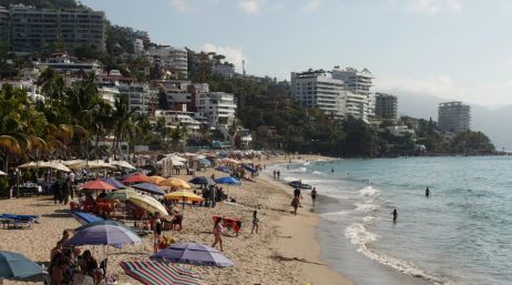 Puerto Vallarta fue una de las ciudades más afectadas por los ataques del Cártel Nueva Generación tras la muerte de su líder. EFE/A. Montero