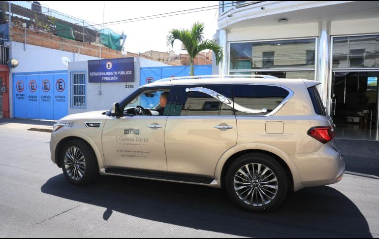 En las inmediaciones del recinto funerario en la colonia San Andrés se instaló un fuerte operativo de vigilancia por parte de fuerzas de seguridad estatales y federales. EL INFORMADOR/J. Acosta