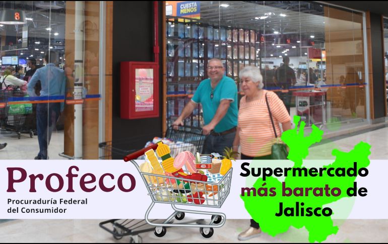 En este supermercado encuentras los precios más bajos de todo Jalisco para adquirir la Canasta Básica; se encuentra en Tonalá. EL INFORMADOR / ARCHIVO