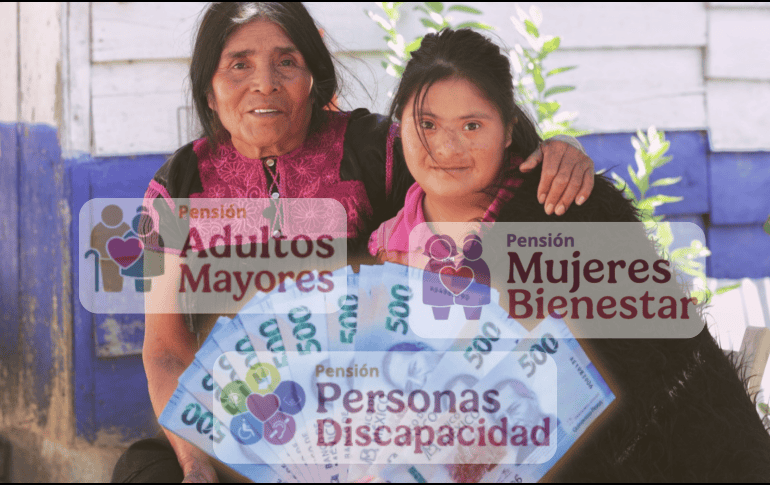 Si eres una de las personas beneficiarias, este es el calendario de pagos por orden alfabético de apellidos para este lunes. ESPECIAL/X/@bienestarmx