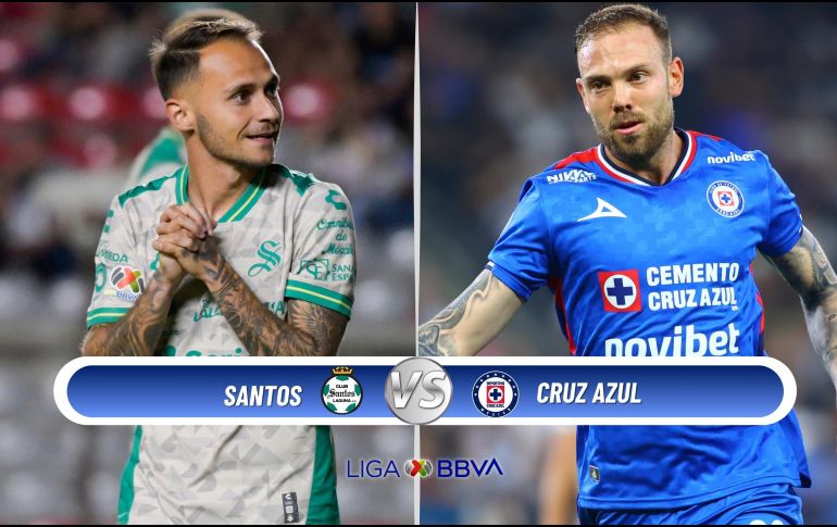Para Cruz Azul, el objetivo es mantener distancia en la cima. Para Santos, cada partido es una especie de final que está obligado a ganar. ESPECIAL / IMAGO7 y CANVA