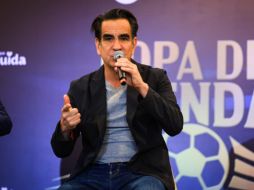 Fernando Hierro, quien vivió en Guadalajara por año y medio, dedicó unos segundos para mencionar, sin profundizar demasiado, el tema que se vivió hace unos días. EL INFORMADOR / J. Acosta