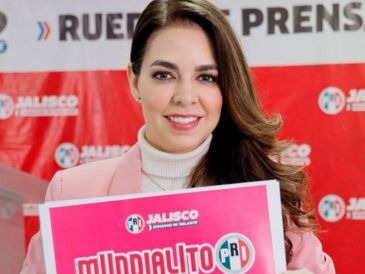 La dirigente estatal, Laura Haro, afirmó que el Mundialito PRI representa un compromiso con el deporte y una estrategia para fomentar la paz en el estado. CORTESÍA.