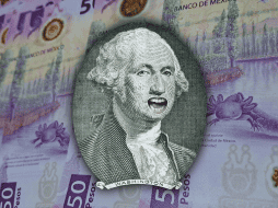 Al menudeo, el dólar se vendió en 18.14 pesos en Banamex, 36 centavos más que el lunes y primera vez que rebasa los 18 en dos meses. ESPECIAL / CANVA