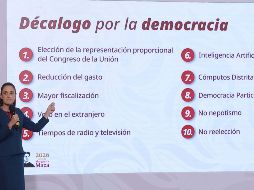 La Presidenta rechazó que se trate de un retroceso democrático. SUN/G. Pano