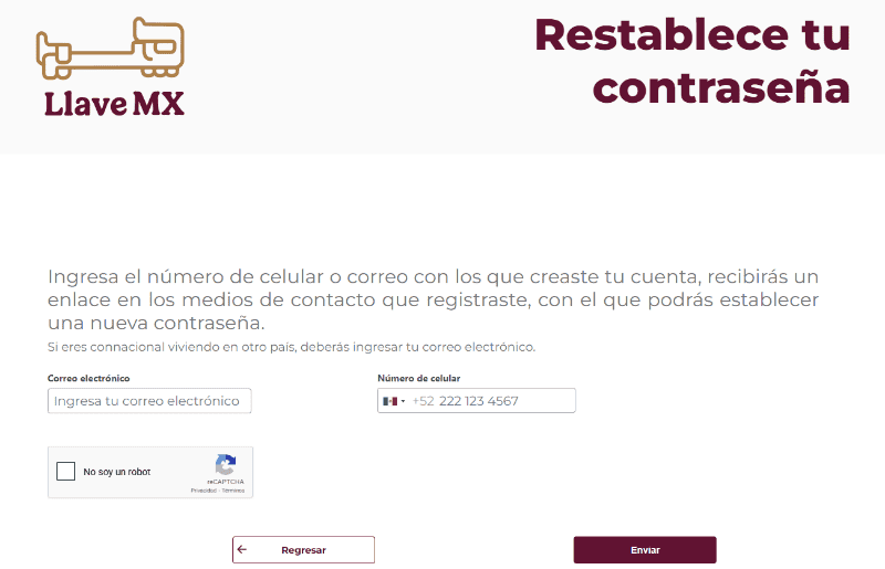 &nbsp;ESPECIAL/Llave MX