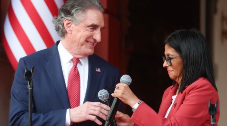 Durante el encuentro, intercambiaron 