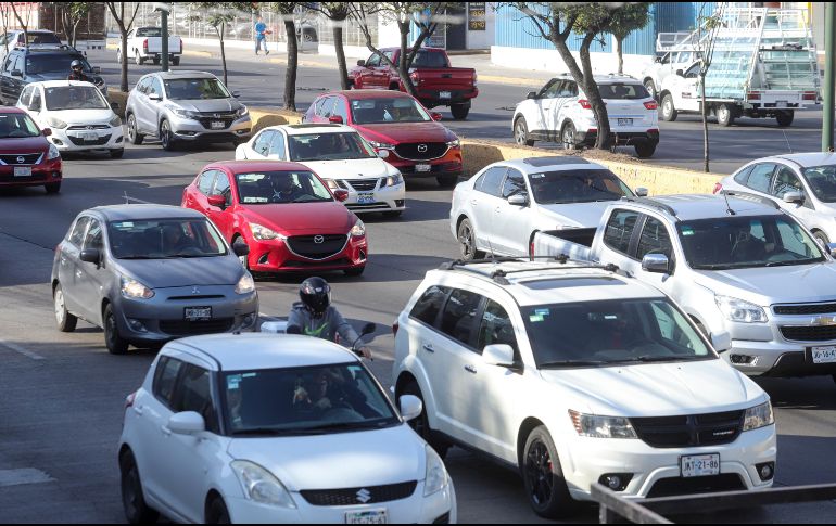 Algunos modelos de automóviles presentan mayor incidencia debido a su alta circulación y demanda en el mercado. EL INFORMADOR/ARCHIVO