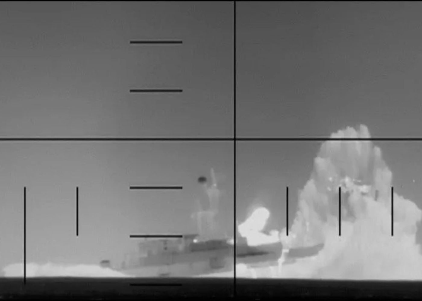 EU hunde buque iraní en su primer ataque submarino desde la II Guerra Mundial