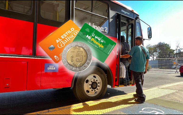 Las y los estudiantes del estado no deberán preocuparse de un aumento al transporte público; la tarifa seguira en 5 pesos por pasaje. EL INFORMADOR / ARCHIVO