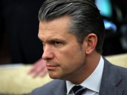 Fotografía de Pete Hegseth, quien se desempeña como el secretario de Guerra de Estados Unidos. EFE/EPA/S. Corum