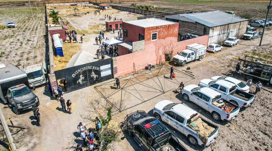 El rancho Izaguirre era utilizado como campo de adiestramiento del crimen organizado; tras un operativo y enfrentamiento, elementos de la Guardia Nacional lo aseguraron en 2024. EL INFORMADOR/ ARCHIVO