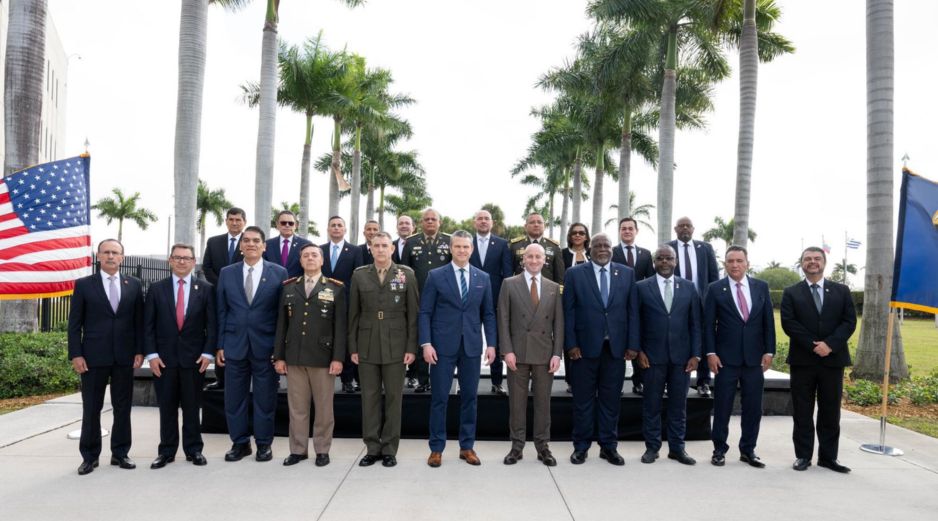 EU y naciones de América Latina avanzaron en un acuerdo de colaboración para combatir a los grupos criminales. EFE/DEPARTAMENTO DE GUERRA EU