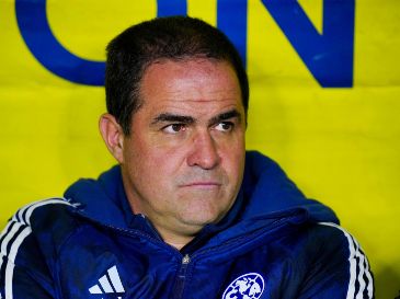 Así fue captado Jardine tras el gol de Juárez que provocó la segunda derrota consecutiva del América. IMAGO7 / Diego Padilla